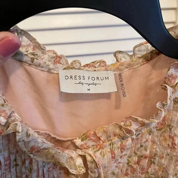 Floral floral BoHo blouse  - Picture 3 of 5